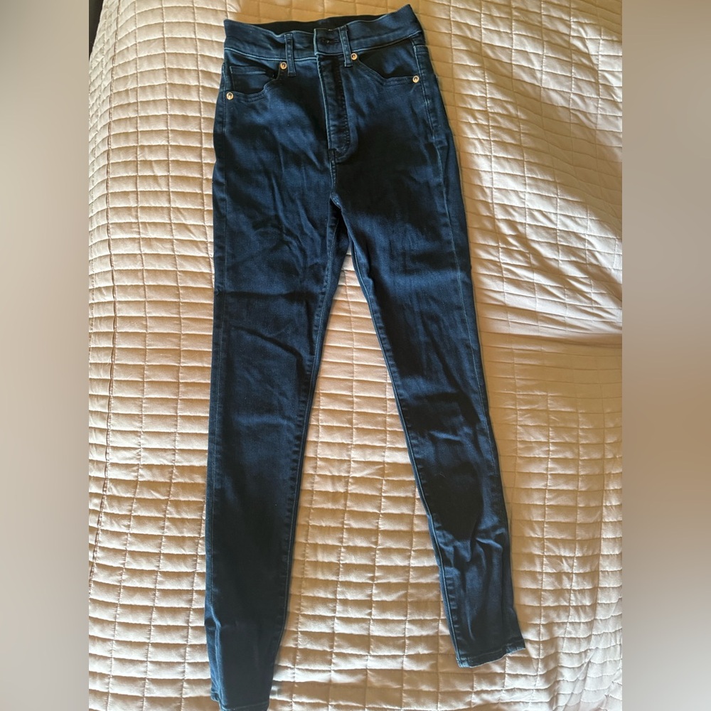 Express Super High Rise Skinny Jeans | Size 0R | Dark Wash | New Without Tags